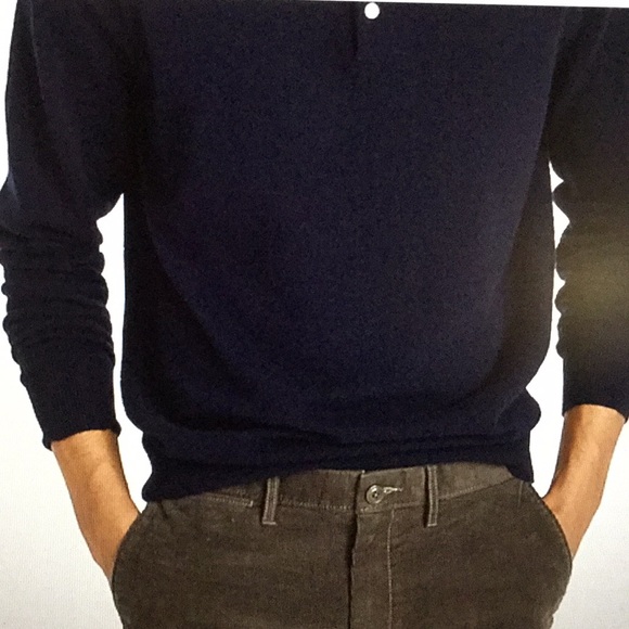 Cashmere collared sweater-polo - Picture 3 of 7